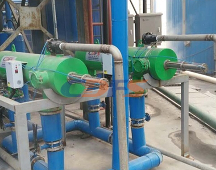 水力驅(qū)動(dòng)自清洗過(guò)濾器安裝現(xiàn)場(chǎng)