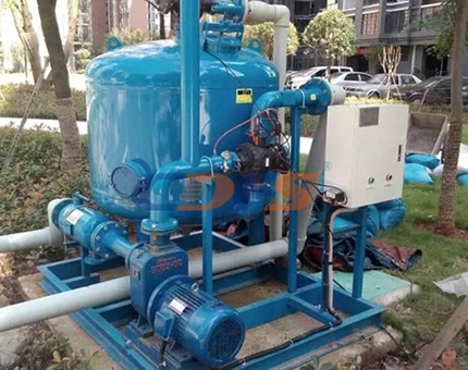 淺層介質過濾器安裝現(xiàn)場